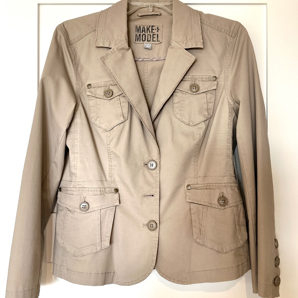 Make + Model Khaki Jacket